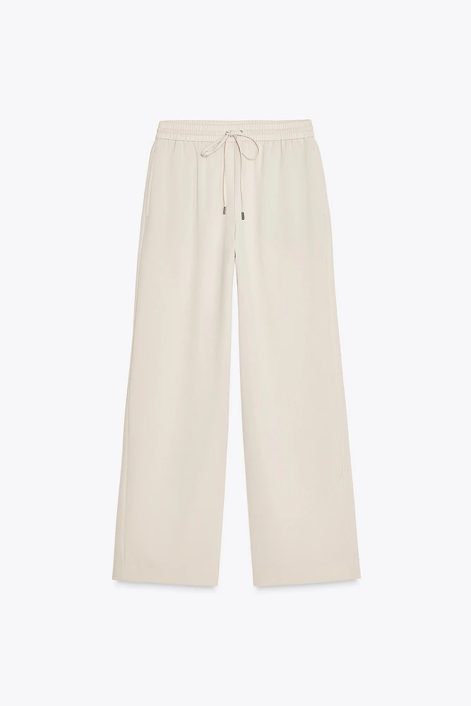 PANTALON FLUIDE STYLE PYJAMA