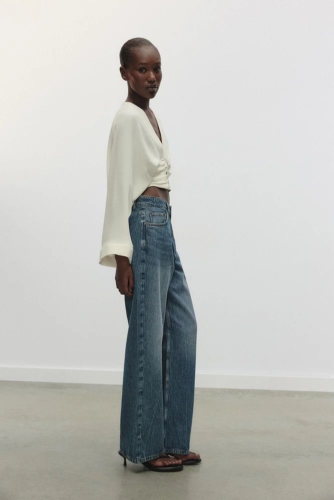 LOOSE FIT HIGH RISE WIDE LEG Z1975 JEANS