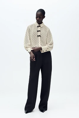 POLKA DOT BOWS SHIRT