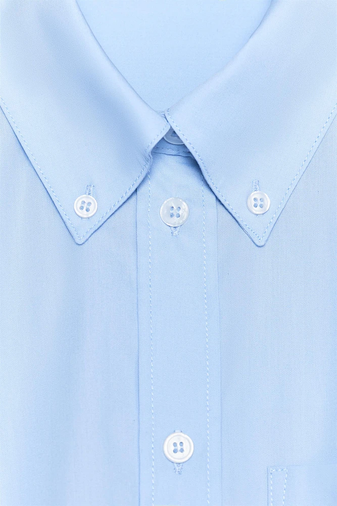 OVERSIZED POPLIN SHIRT