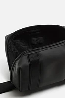 RUBBERIZED TOILETRY BAG