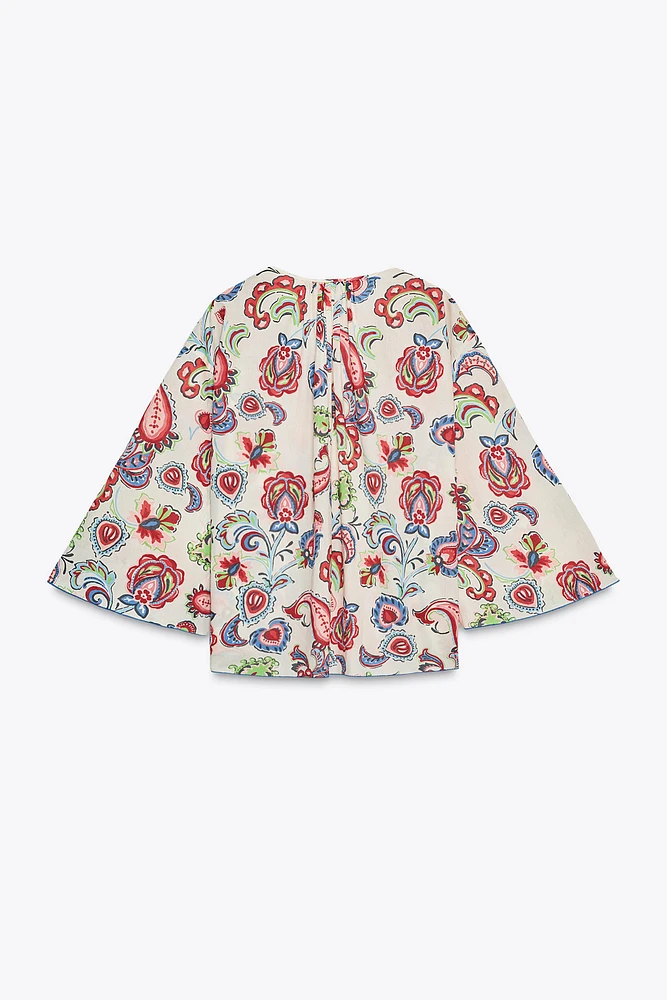 ZW COLLECTION PRINTED SHIRT