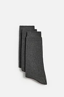 3 PACK OF MERCERIZED SOCKS