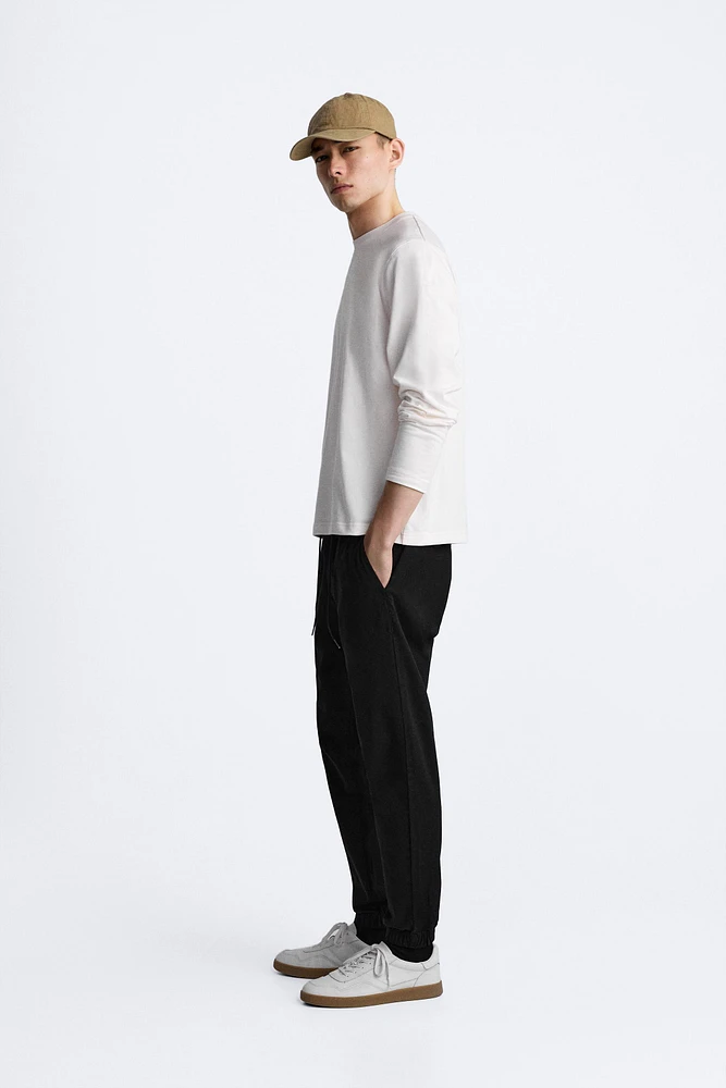 WASHED JOGGER WAIST PANTS