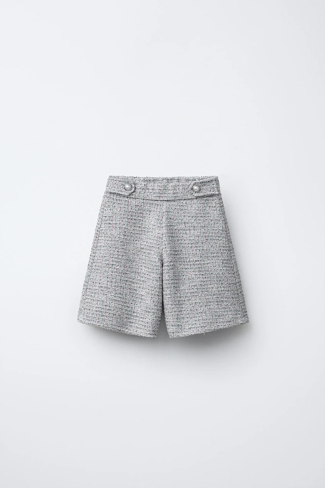 SHORT À TEXTURE