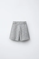 SHORT À TEXTURE