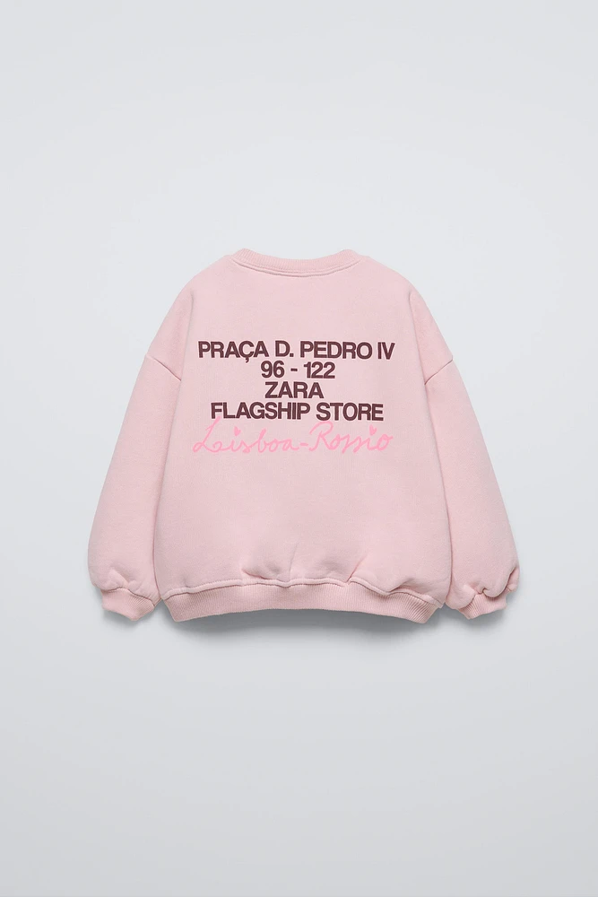 EMBROIDERED SWEATSHIRT