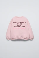 EMBROIDERED SWEATSHIRT