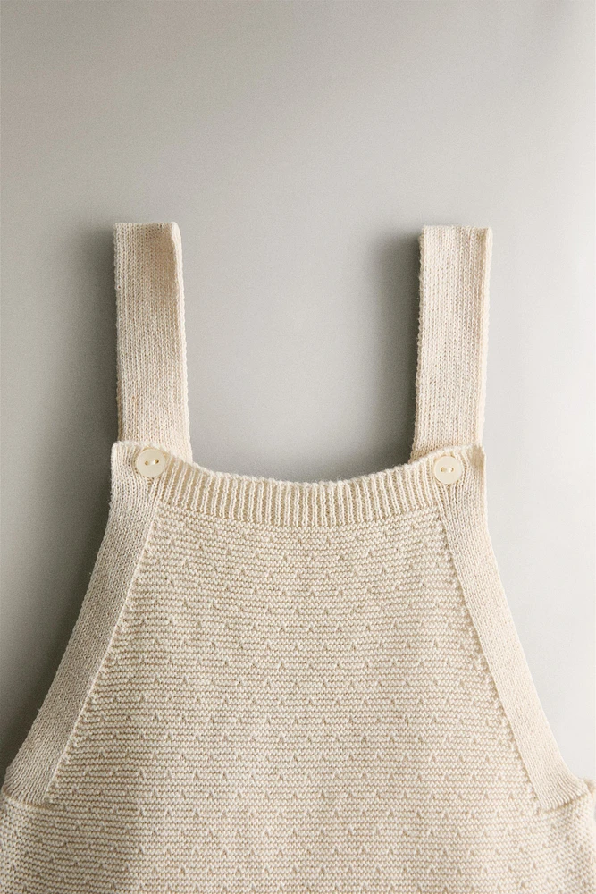 CHILDREN'S OPENWORK OVERALLS