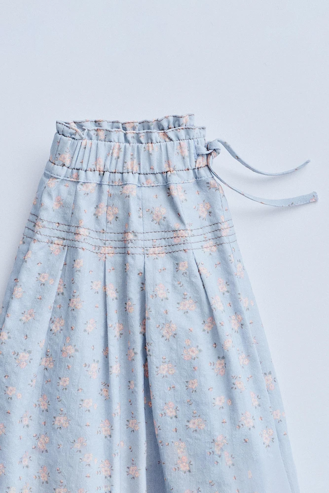 ZARA TIMELESS - PANTALON IMPRIMÉ FLEURI