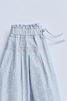 ZARA TIMELESS - PANTALON IMPRIMÉ FLEURI