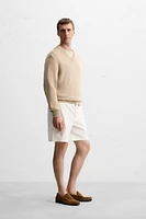 CANVAS TEXTURED SHORTS