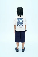X FANGLU LIN PATCH T-SHIRT