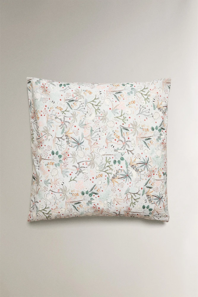 CHILDREN’S SEA PRINT PILLOWCASE
