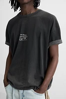 WASHED PATCH T-SHIRT