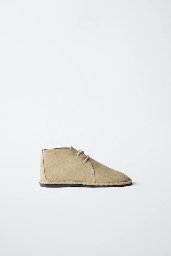 ZARA TIMELESS - CHAUSSURES EN CUIR À LACETS