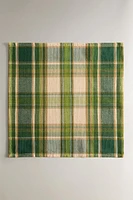 SET OF CHECK WAFFLE-KNIT KITCHEN TOWELS (SET OF 3)