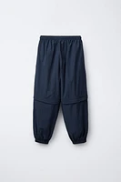 NYLON BALLOON CONVERTIBLE SHORTS