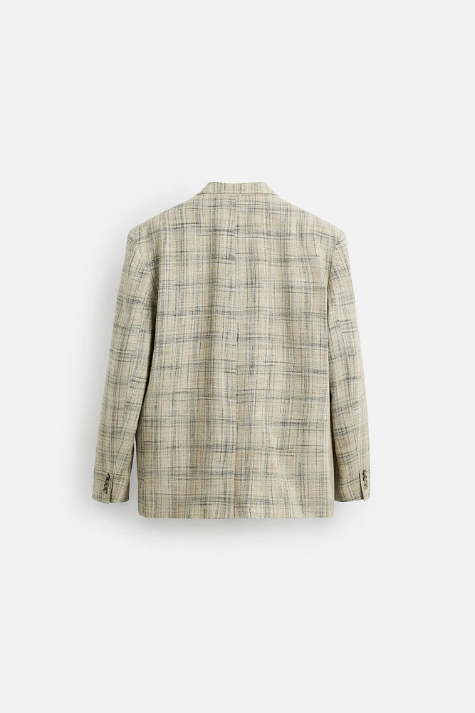 BLAZER COSTUME À CARREAUX ÉDITION LIMITÉE