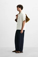 RELAXED FIT EMBROIDERED SHIRT