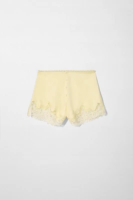 SHORT STYLE LINGERIE EN SOIE KATE MOSS X ZARA