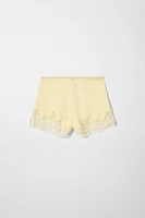 SHORT STYLE LINGERIE EN SOIE KATE MOSS X ZARA