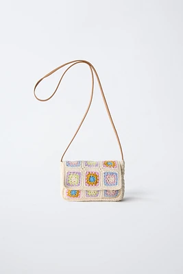 CROCHET CROSSBODY BAG