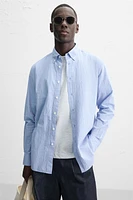 CHEMISE REGULAR FIT EFFET FROISSÉ