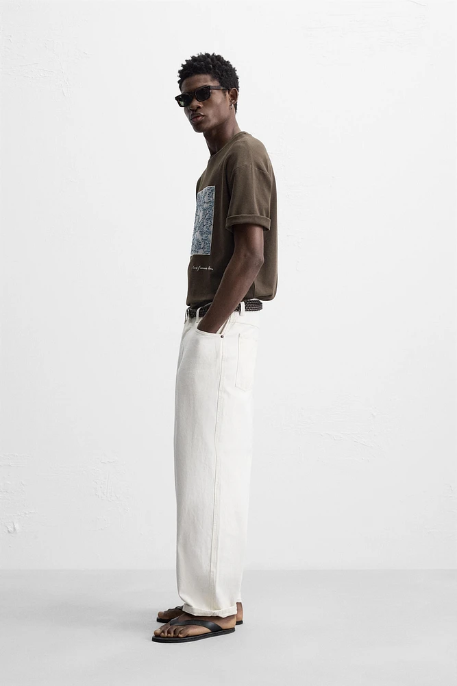 RAISED PATCH T-SHIRT
