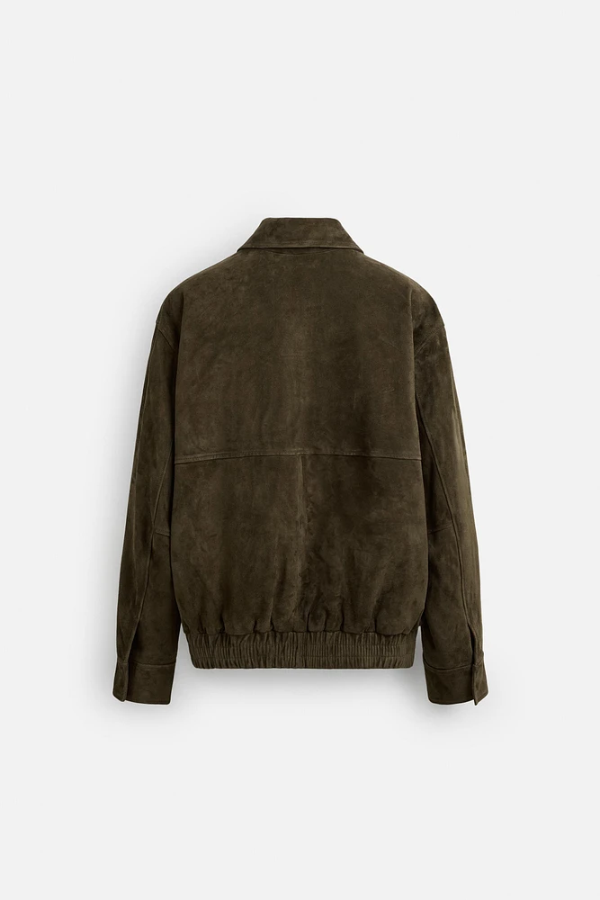 LIMITED EDITION SUEDE LEATHER JACKET