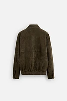 LIMITED EDITION SUEDE LEATHER JACKET