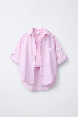 OXFORD SHIRT AND RIB T-SHIRT PACK