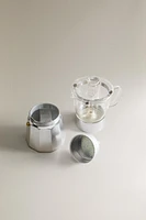 6-CUP BOROSILICATE GLASS ITALIAN COFFEE MAKER