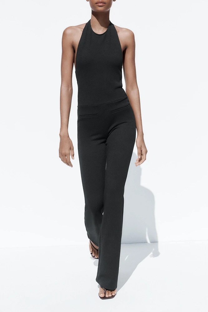 COMBINAISON LONGUE HALTER FLARE STRETCH