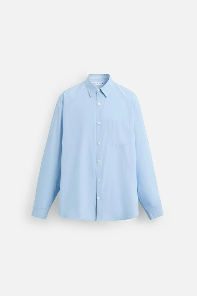 POPLIN POCKET SHIRT