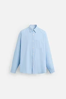 POPLIN POCKET SHIRT