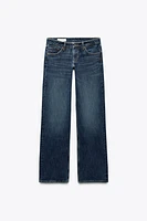 TRF LOW-RISE WIDE LEG JEANS