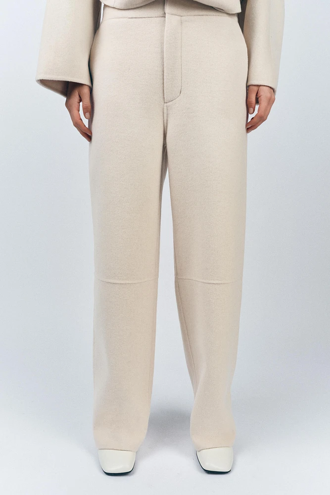 ZW COLLECTION WOOL BLEND PANTS