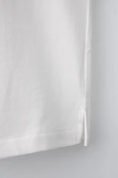 T-SHIRT À INSCRIPTION IMPRIMÉE EN RELIEF