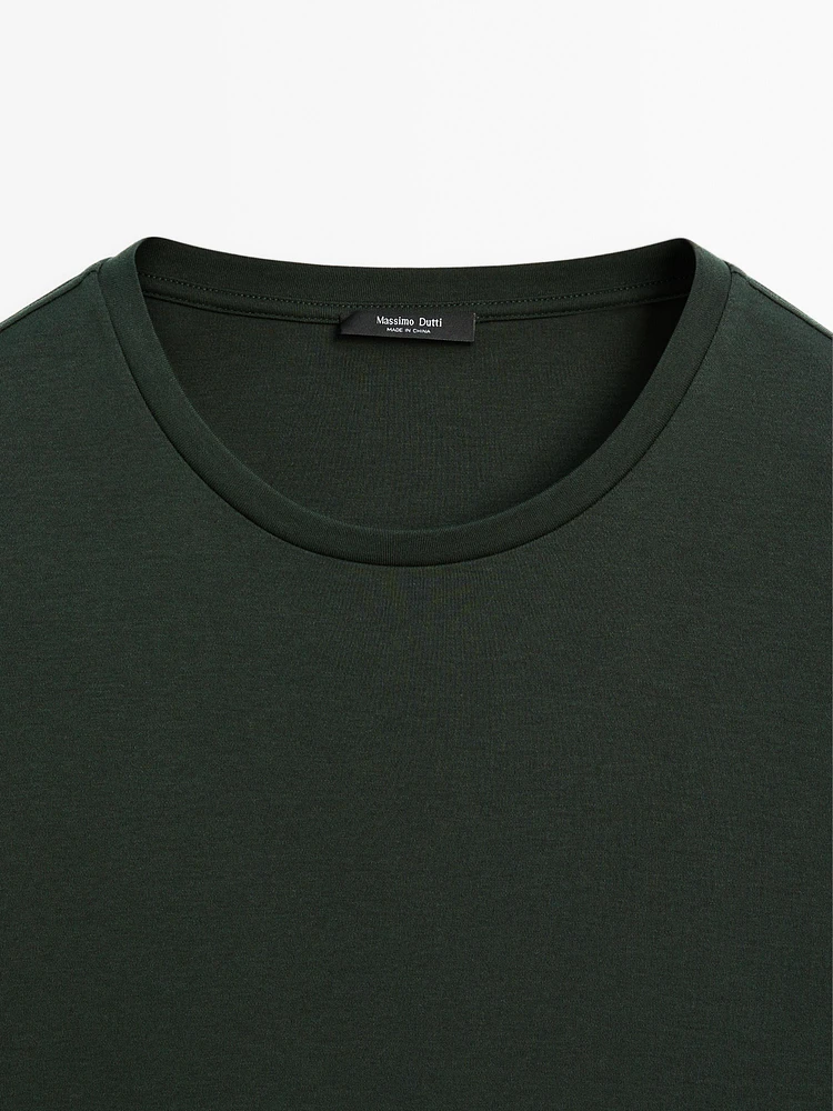 Cotton blend T-shirt