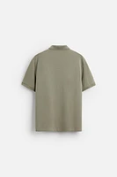 BASIC TEXTURED WEAVE PIQUÉ POLO