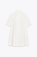 ZW COLLECTION POPLIN SHORT DRESS