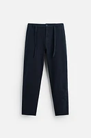 COTTON-LINEN PANTS
