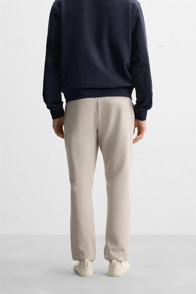 JOGGER WAIST STRETCH PANTS