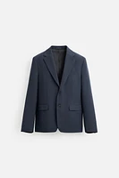 BLAZER DE COSTUME AVEC LAINE