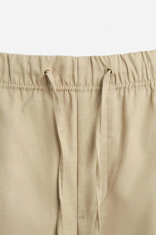 PANTALON RELAXED FIT COTON - LIN