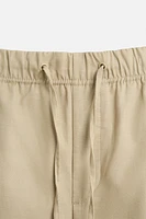 PANTALON RELAXED FIT COTON - LIN