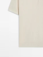 100% cotton knit polo shirt