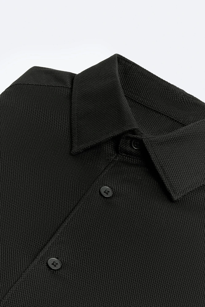 EASY CARE TEXTURED SHIRT