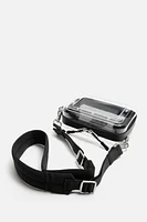 TRANSPARENT RIGID CROSSBODY BAG